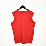 Vintage Puma sleeveless t-shirt top blouse tee in eed