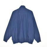 Vintage Champion windbreaker fleece track jacket bomber jacket in blue