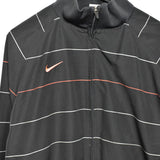 Vintage Nike windbreaker zip up tracksuit track jacket trackie sweater jumper sweatshirt pullover long sleeve in black