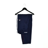 Vintage Adidas track pants tracksuit bottoms trousers in blue