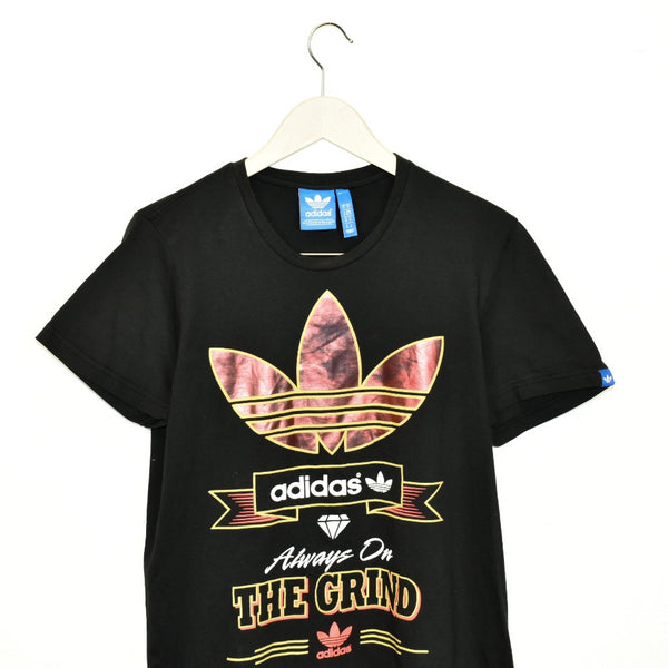 Vintage Adidas t-shirt top blouse tee in black
