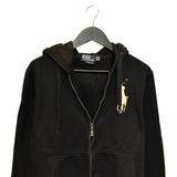 Vintage Ralph Lauren hoodie jumper sweatshirt sweater pullover in black