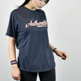 Vintage Kappa t-shirt top blouse tee in navy blue