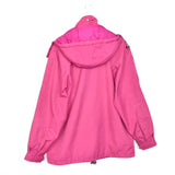 Vintage Fila Magic Lime zip up windbreaker tracksuit track jacket trackie sweater jumper sweatshirt pullover long sleeve in magenta/bright pink