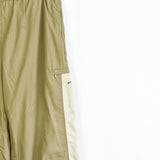 Vintage Nike track pants tracksuit bottoms trousers in beige