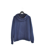 Vintage Fila hoodie pullover sweatshirt windbreaker fleece track jacket jumper in dark blue, red and white