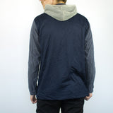 Vintage Adidas thin material hoodie sweatshirt jumper sweater pullover in blue