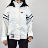 Sick White Helly Hansen jacket windbreaker parka in white