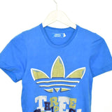 Vintage Adidas t-shirt top blouse tee in blue