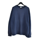 Vintage Hugo Boss crewneck jumper bomber track jacket fleece sweatshirt longsleeve tee pullover in dark blue