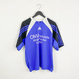 Vintage Adidas t-shirt tee blouse top in dark blue
