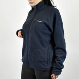 Vintage Columbia Sportswear fleece pullover sweatshirt in navy blue