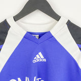Vintage Adidas t-shirt tee blouse top in dark blue