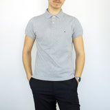 Vintage Tommy Hilfiger polo shirt t-shirt pullover in gray