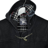 Vintage Burberry pea coat jacket in dark blue