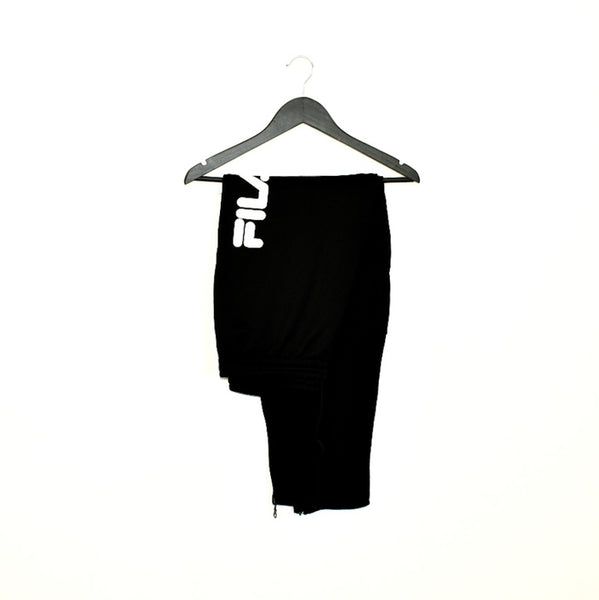 Vintage Fila joggers trousers pants in black