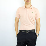 Vintage Lacoste polo shirt t-shirt pullover in pink