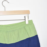 Vintage Adidas casual sports shorts pants bottoms trousers in blue and green