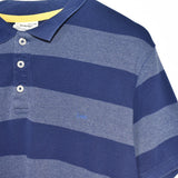 Vintage Lee polo shirt t-shirt tee blouse top in navy and grey