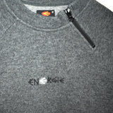 Vintage Energie sweatshirt sweater hoodie pullover top blouse in grey