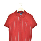 Vintage GANT t-shirt top blouse tee in black and maroon