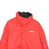 Vintage Ellesse puffer jacket track fleece longsleeve tee pullover windbreaker sweatshirt in red