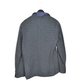 Vintage Napapijri blazer jacket track windbreaker coat pullover bomber jacket trench coat in grey