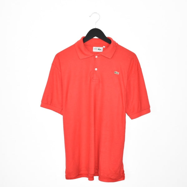 Vintage Lacoste polo shirt tee blouse top in red