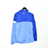 Vintage Nike long sleeve polo shirt t-shirt pullover in blue