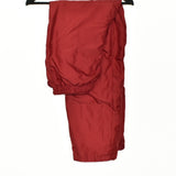 Vintage track pants tracksuit bottoms joggers trousers in maroon