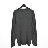 Vintage DKNY Jeans jumper sweatshirt longsleeve tee pullover in dark grey