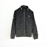 Vintage Lacoste windbreaker tracksuit trackie jacket zip up jumper pullover in black