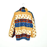 Vintage zip up soft material jumper sweatshirt sweater pullover