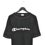 Vintage Champion t-shirt tee blouse top in black and white