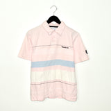 Vintage Reebok polo shirt t-shirt pullover in pink