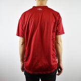 Vintage umbro tee shirt blouse top in red