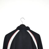 Vintage Adidas zip up jacket fleece jumper tracksuit track windbreaker longsleeve tee pullover in black, red and white.