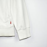 Vintage Puma jumper zip up jacket hoodie pullover sweatshirt windbreaker fleece track in white and red