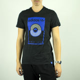 Vintage Adidas t-shirt top blouse tee in black