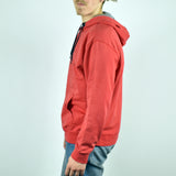 Vintage Fila hoodie jumper sweater pullover in red