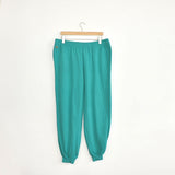 Vintage Lacoste track pants tracksuit bottoms trousers in lighter green