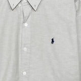 Vintage Ralph Lauren button down formal shirt long sleeve blouse top in pale green