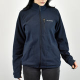 Vintage Columbia Sportswear fleece pullover sweatshirt in navy blue