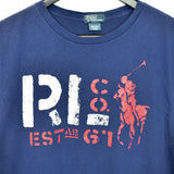 Vintage Polo Ralph Lauren t-shirt top blouse tee in dark blue