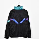 Vintage Puma track jacket longsleeve tee pullover windbreaker sweatshirt in black