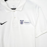 Vintage Nike polo shirt tee blouse top in white