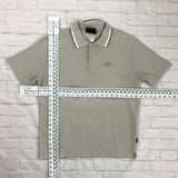 ✈️🚚FREE EU/UK/US POSTAGE❗️CHECK ALL PICS FOR MEASUREMENTS🌊 VINTAGE GRAYISH BROWN UMBRO POLO SHIRT