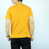 Vintage Puma t-shirt top blouse tee in yellow