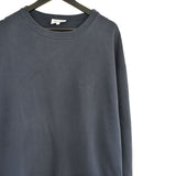 Vintage Hugo Boss crewneck jumper bomber track jacket fleece sweatshirt longsleeve tee pullover in dark blue