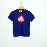 Vintage Adidas t-shirt top blouse tee in blue